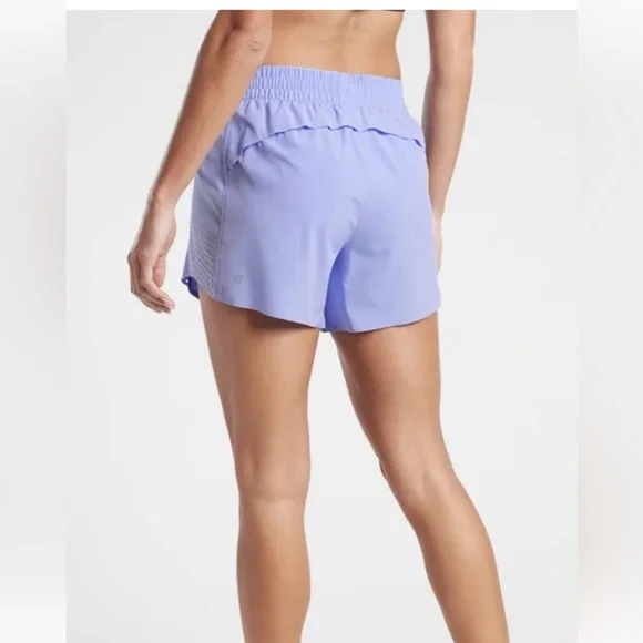 Athleta Hustle 3 inch shorts size 1X 💜 - Picture 3 of 11
